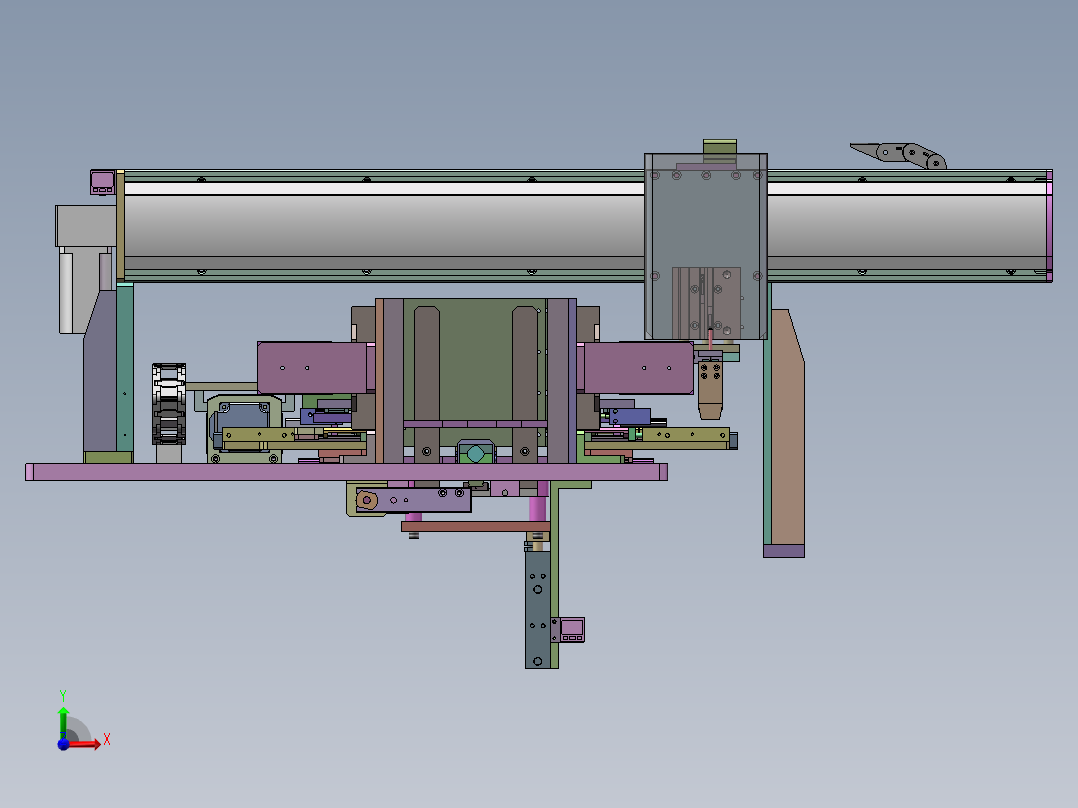 SWA-400 智能手表生耳压装工序前视图