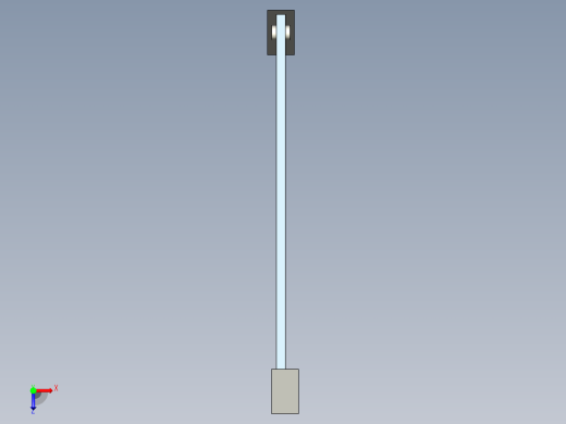 钢棒支撑的梁俯视缩略图