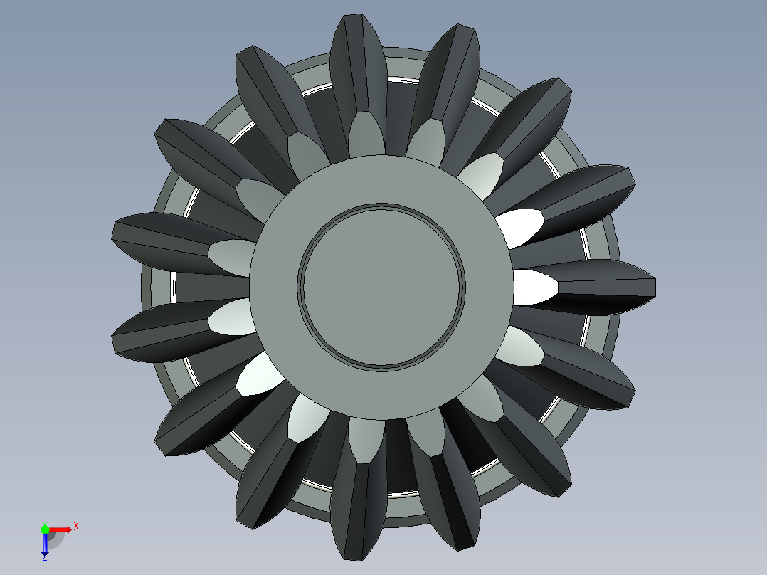 B2005164-遥控直升机，尾桨轴。俯视图