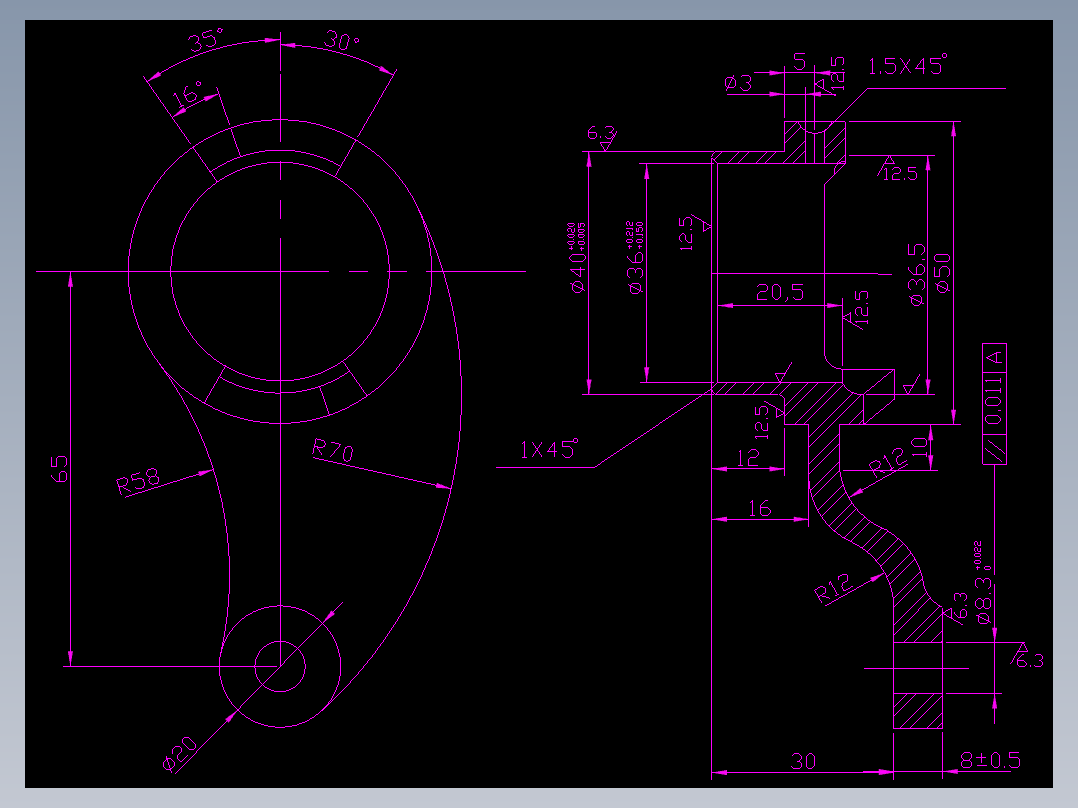 JX0968-分离爪工艺规程和工艺装备设计(论文+DWG图纸)