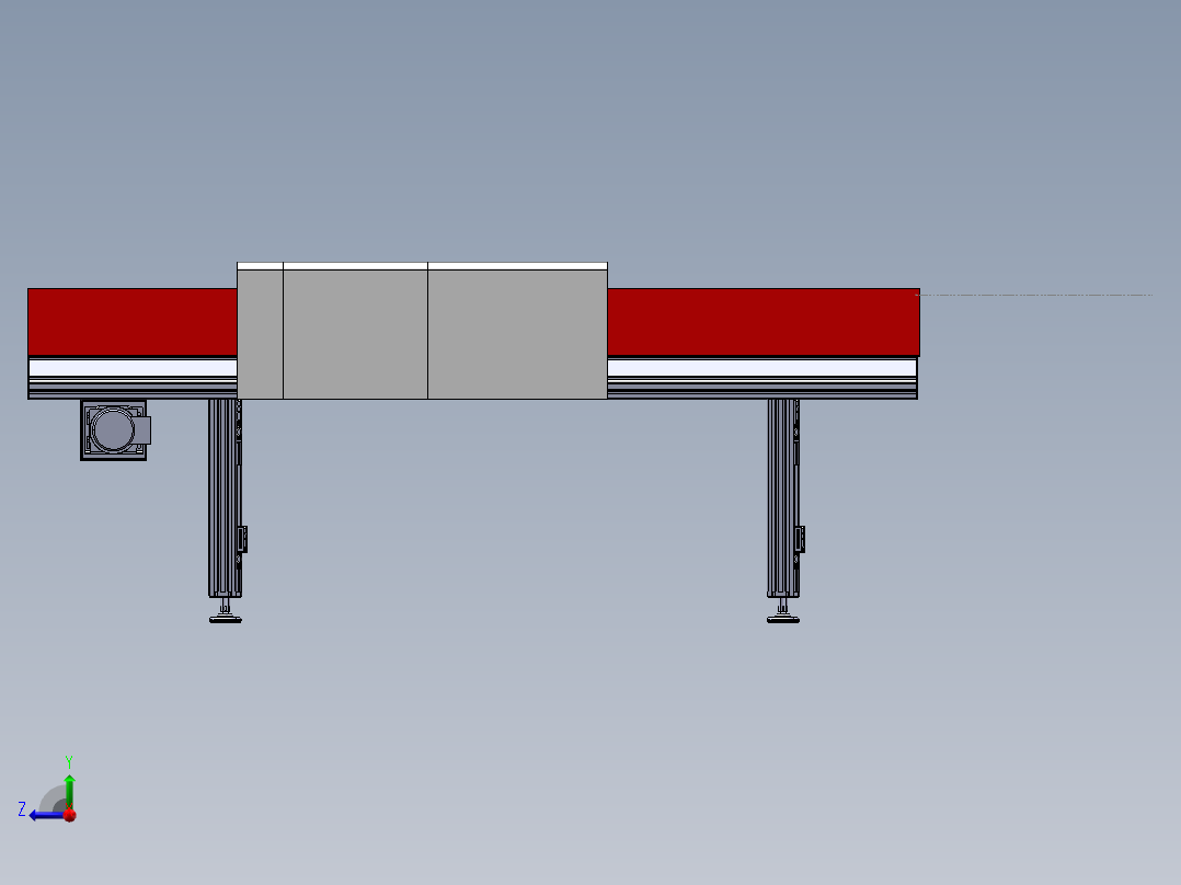料包清刷机右视图
