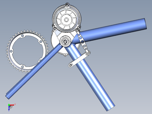旋转塞 3D模型SolidWorks三维设计图俯视缩略图