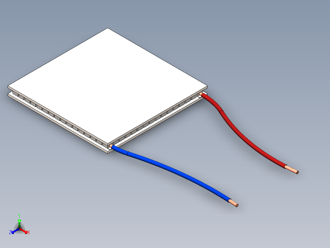珀耳帖装置11正等轴测图