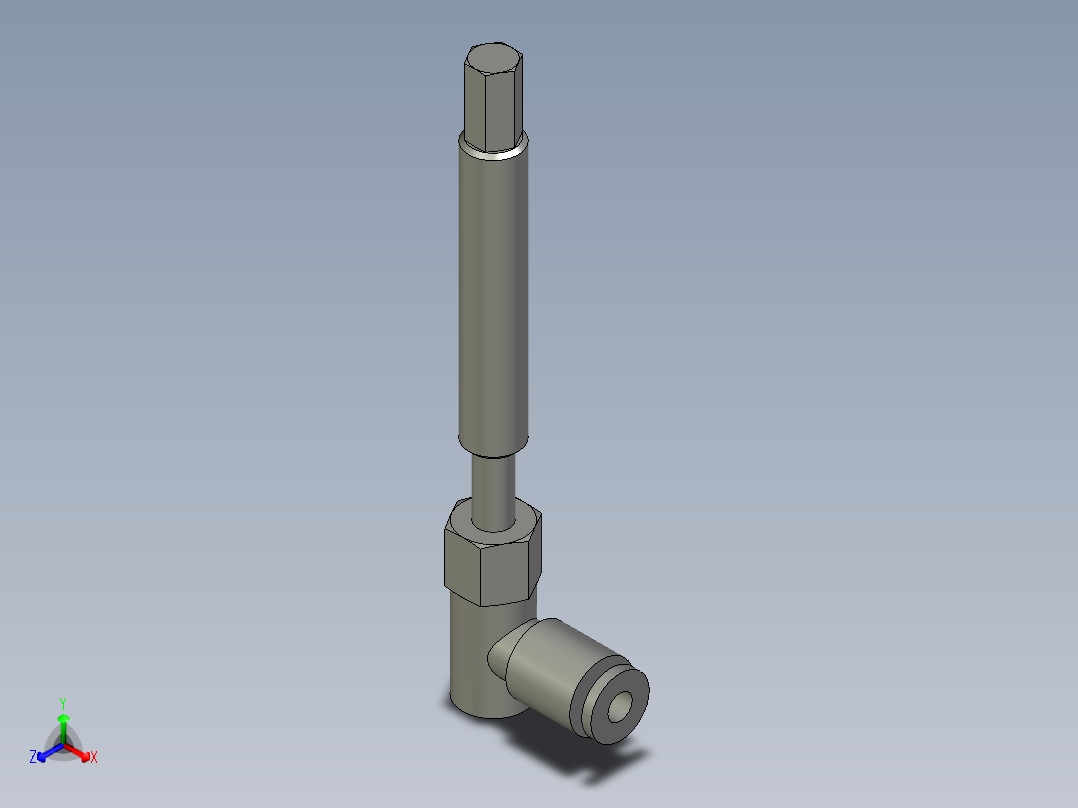 ZPR10UTNK10-04-A8-3正等轴测图