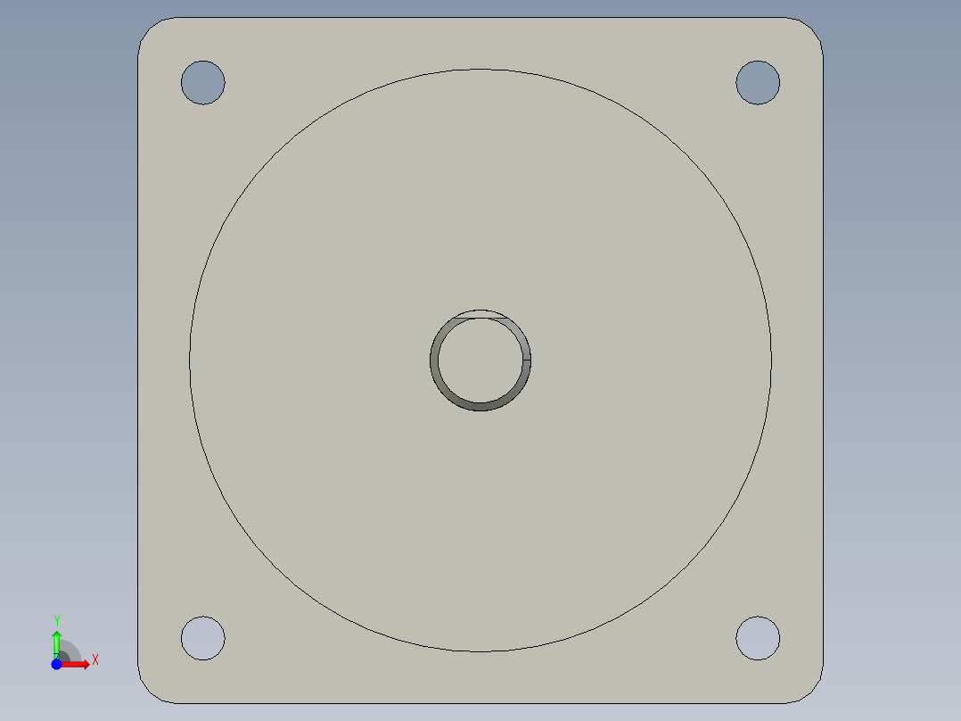 镜向雷赛2相86HS85-1膜2前视图