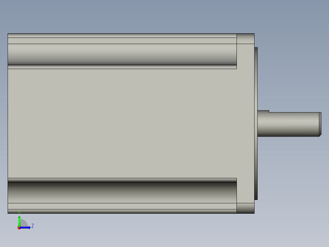 镜向雷赛2相86HS85-1膜2左视图