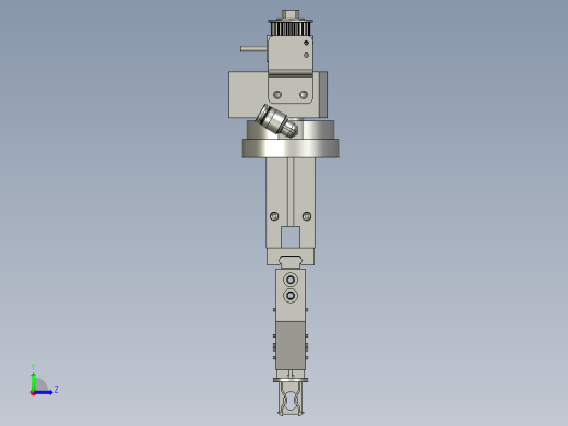 旋转机构(BY)左视缩略图