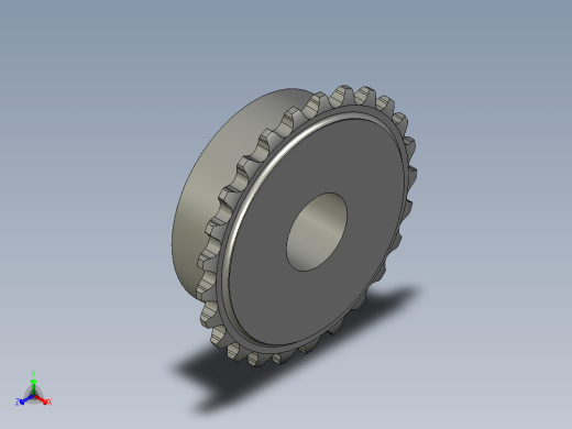 单排链轮04C-25325