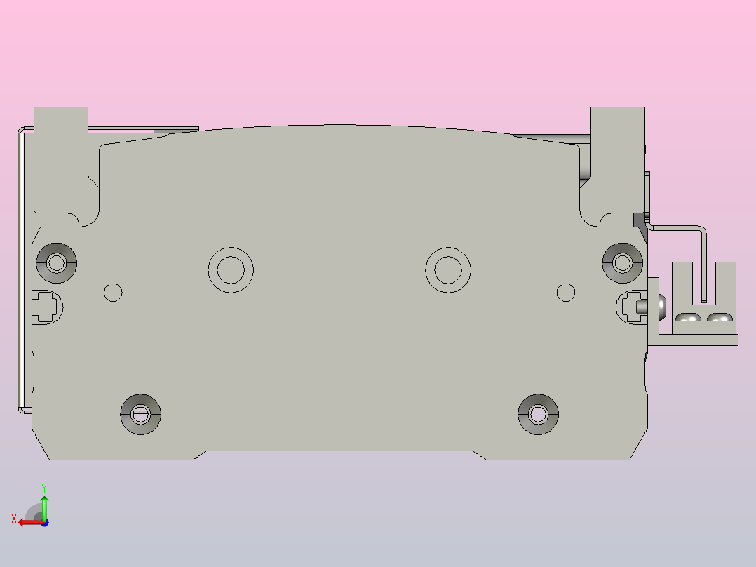MT136BT半封闭皮带滑台[MT136BT.L100.1000.R.M40.C3]后视图