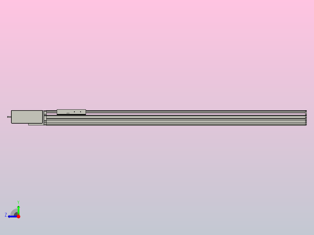 MT136BT半封闭皮带滑台[MT136BT.L100.1000.R.M40.C3]右视图