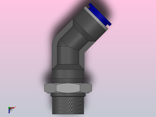 IPL45-G 45度螺纹弯头-G螺纹_IPL45 06-G02俯视缩略图