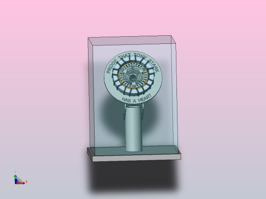 钢铁侠反应堆详细模型