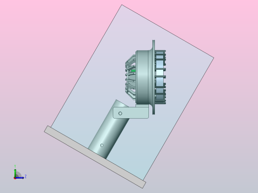 钢铁侠反应堆详细模型左视缩略图