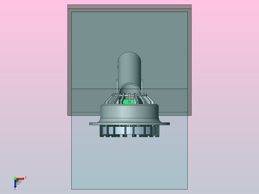 钢铁侠反应堆详细模型俯视缩略图