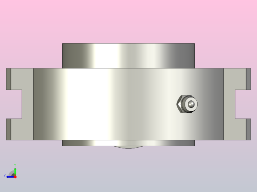 K207-SUS-C1滑块式不锈钢轴承座右视缩略图