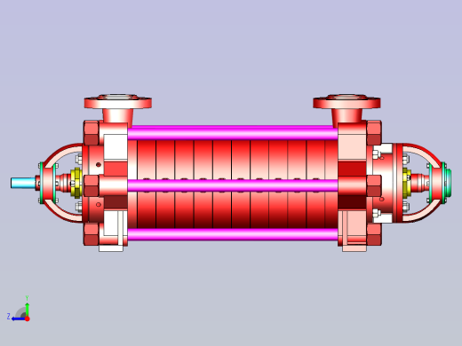 多级给水泵右视缩略图