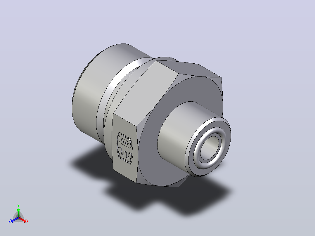 O Lok公螺柱连接器6 12F42EDMLOS主视图