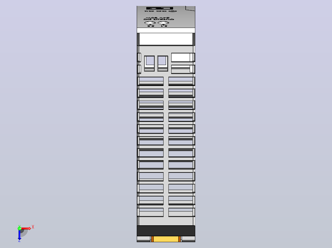凤凰接触UNO-PS-1AC-24DC-30W冯菲尼克斯触点俯视图