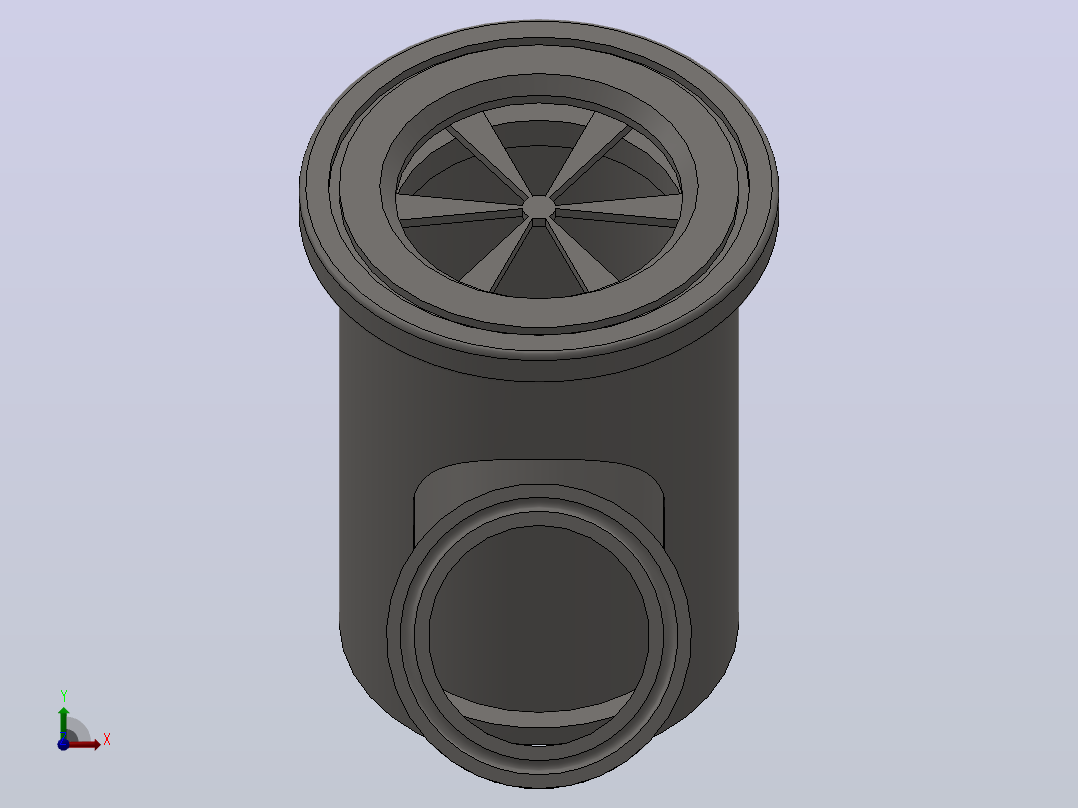 DGX09Y型卡式过滤器[DGX09-DN65]前视图