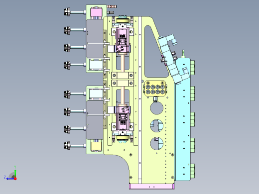 变距吸盘机构右视缩略图