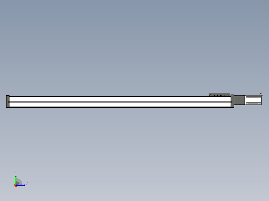 FSL80 直线模组[FSL80-E1200-10C7-BC-B57]左视图