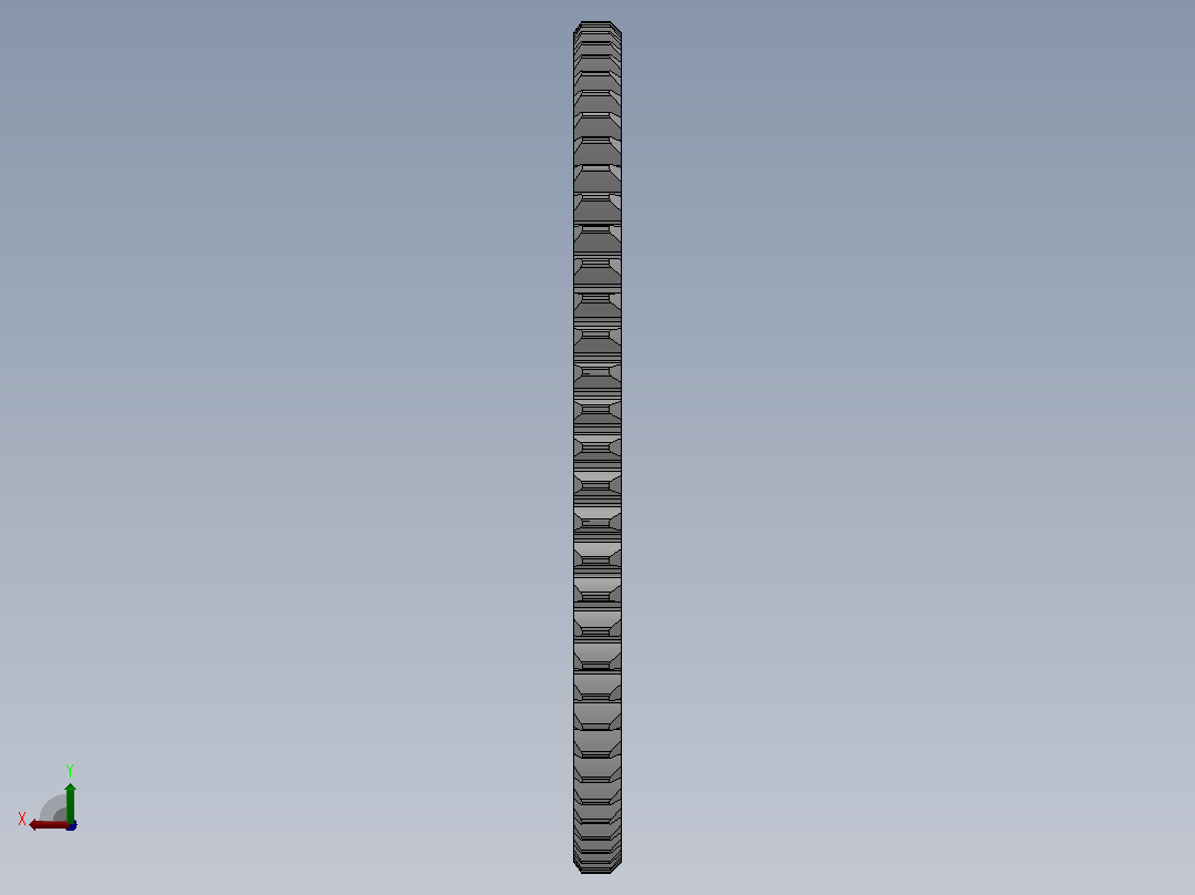 标准型模数0.5直齿轮压力角20°_GSAHC-0.5-70-2-dc5-A后视图