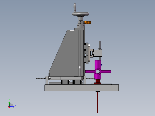 歧管夹紧工装左视缩略图