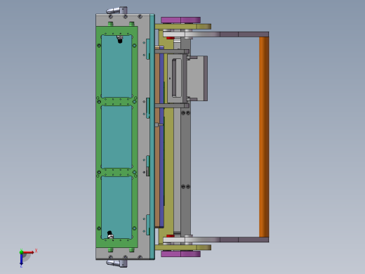 电路板测试治具俯视缩略图