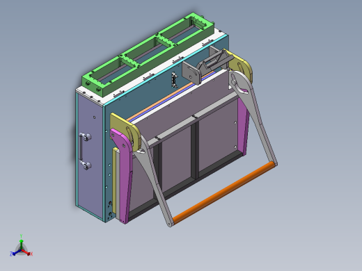电路板测试治具正等轴测缩略图