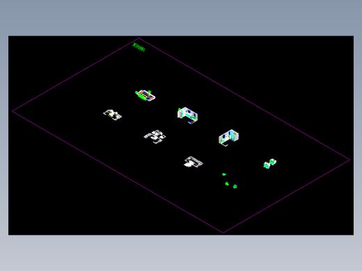 K604衣橱柜酒柜鞋柜书柜玄关装饰柜客餐厅电视背景墙CAD图库模块