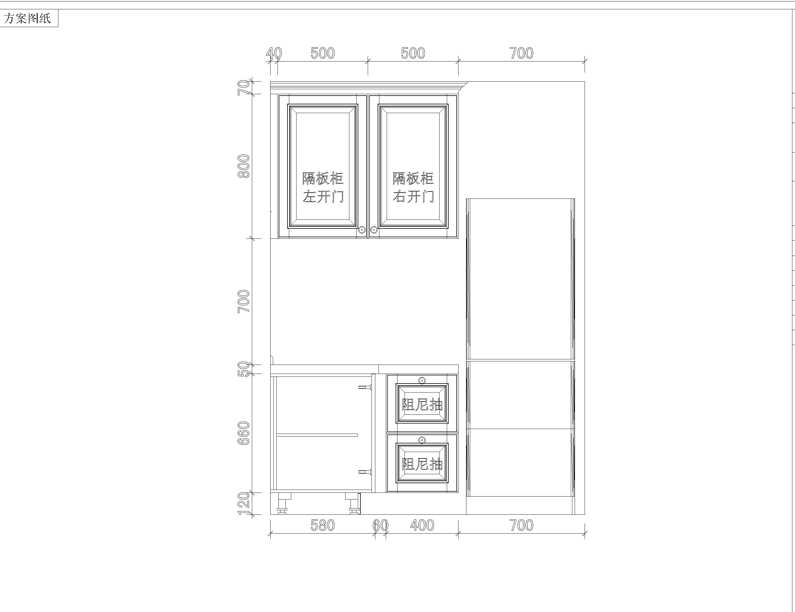 K604衣橱柜酒柜鞋柜书柜玄关装饰柜客餐厅电视背景墙CAD图库模块