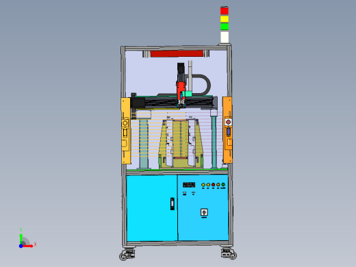 三轴自动点胶机前视缩略图