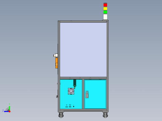 三轴自动点胶机右视缩略图