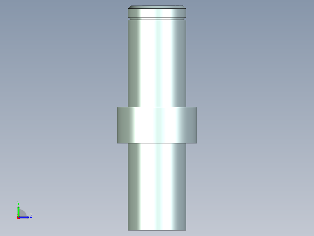 举高消防车(UG)左视图