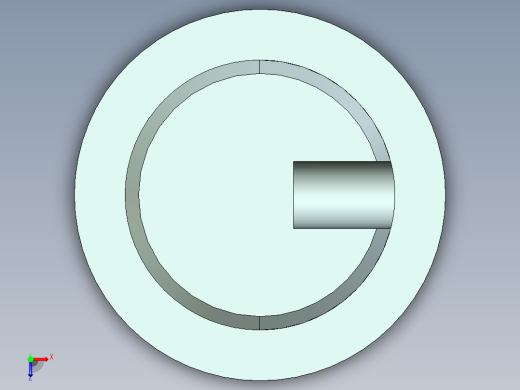 举高消防车(UG)俯视缩略图