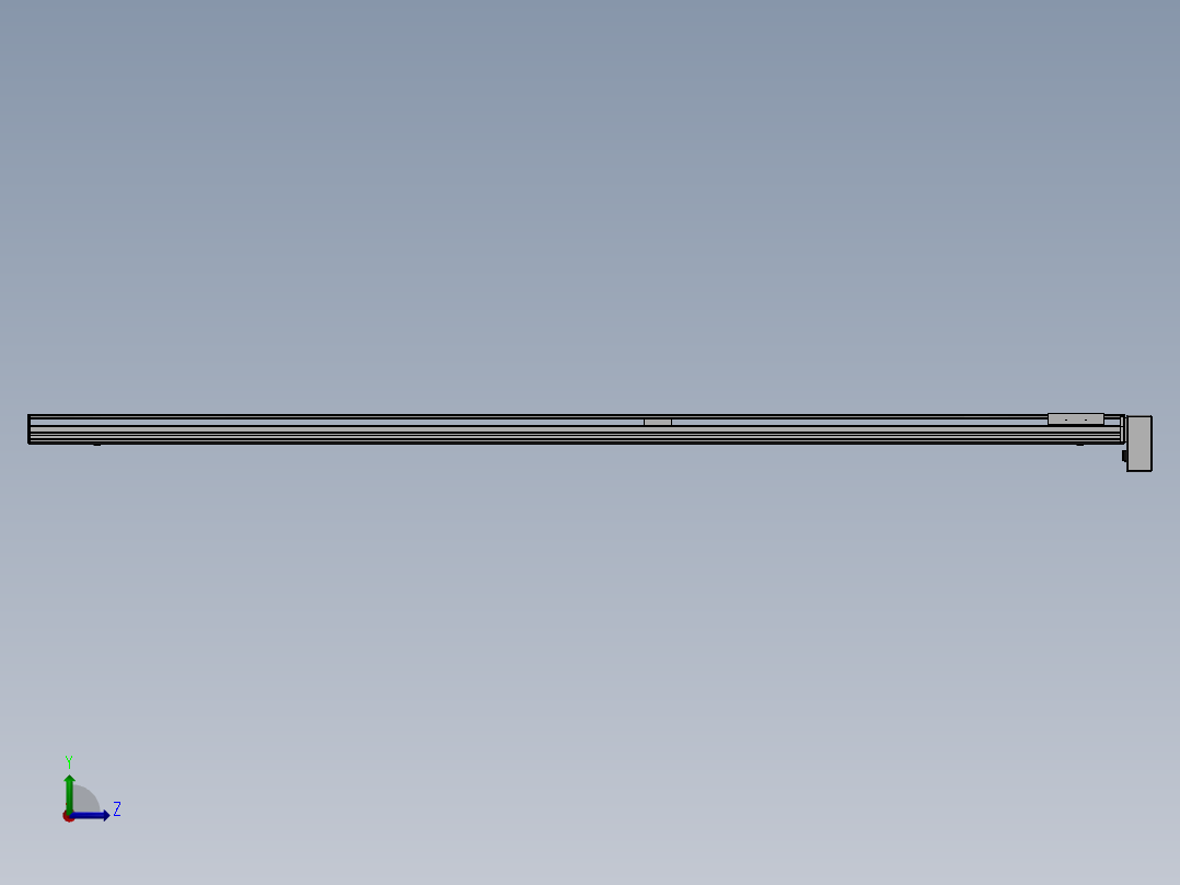 精密模组MT140-L110-2500-LD-M40-C4左视图