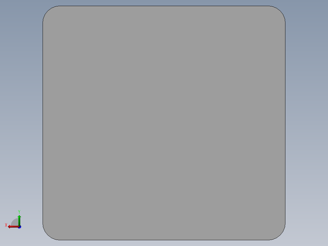 定位板夹具设计后视图