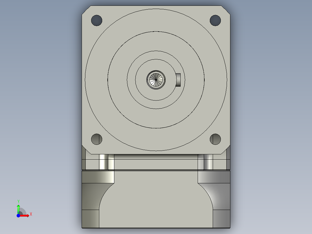 斜齿ZPGH115-L2 19-95-130-M8.STEP前视图
