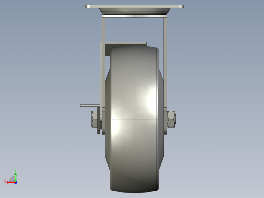 6寸万向轮后视缩略图