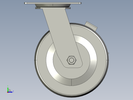 6寸万向轮左视缩略图