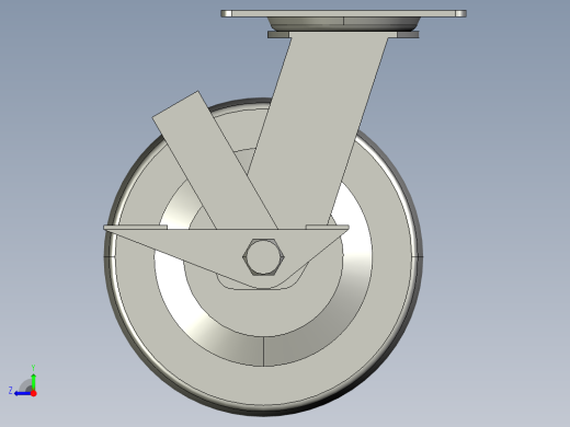6寸万向轮右视缩略图