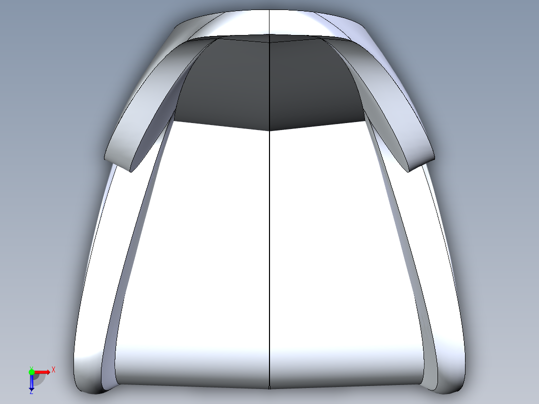 汽车座椅 (22)俯视图