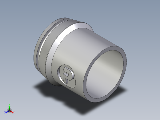 卡套式工业通用硬管接头EO_Weld_nipple__orbital__SKA42X3ORB71