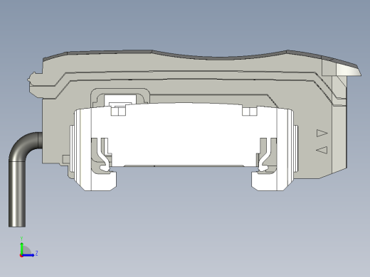 基恩士FS-N12N_12P_14N_14P_kc图纸模型左视缩略图