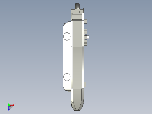 基恩士FS-N12N_12P_14N_14P_kc图纸模型俯视缩略图
