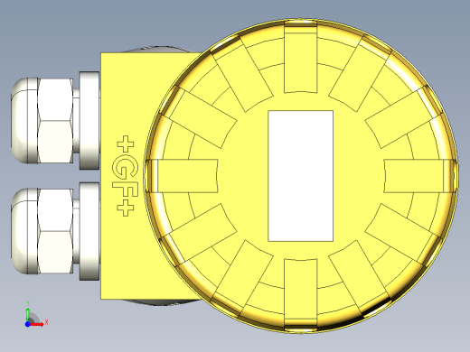 超声波设备H-69mm-2.72in-SS-PBT-ENCLOSURE-1-SPDT-RELAY-NPT-THREAD前视缩略图