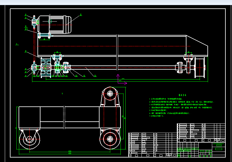 三层三列式升降横移式立体车库2D图纸设计 机械设计2D图纸