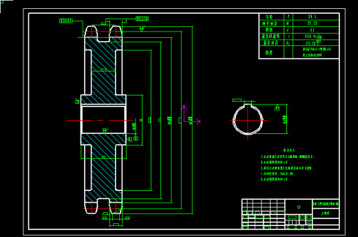三层三列式升降横移式立体车库2D图纸设计 机械设计2D图纸缩略图