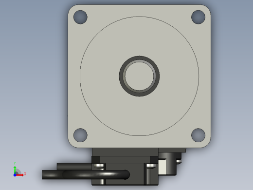 交流伺服电机前视缩略图