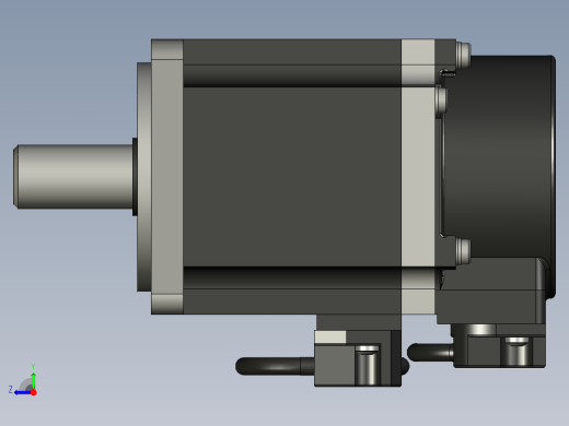 交流伺服电机右视缩略图